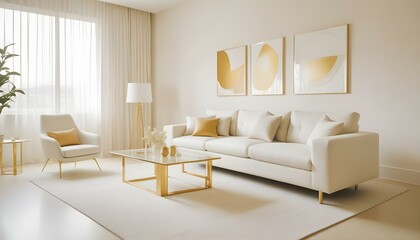 Photo interior modern design room 3d illustration