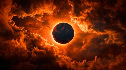 Planet Fantasy Solar Storm Universe System Clouds Globe Space