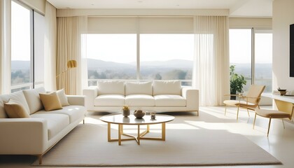 Photo interior modern design room 3d illustration