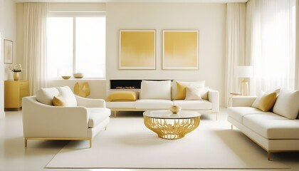 Photo interior modern design room 3d illustration