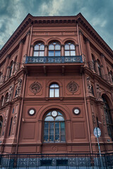 Fototapeta premium Riga Stock Exchange: A Neoclassical Masterpiece