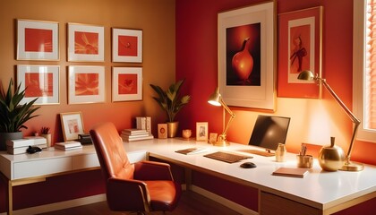 Photo interior modern design room 3d illustration