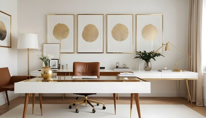 Photo interior modern design room 3d illustration