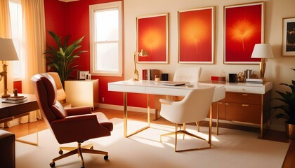 Photo interior modern design room 3d illustration