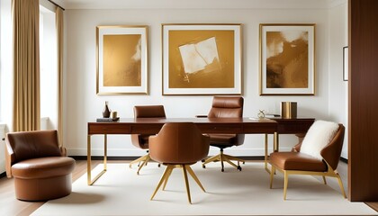 Photo interior modern design room 3d illustration