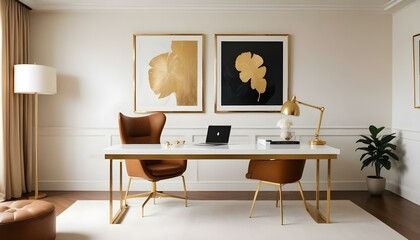 Photo interior modern design room 3d illustration