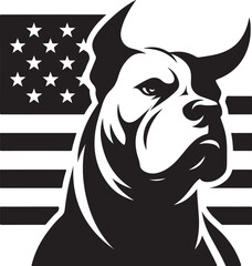 cute french bulldog logo icon black and white silhouette vector background clipart illustration