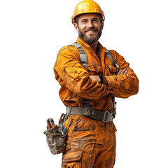 Petroleum Engineer Man isolated on a transparent background png file no background - handsome_1 png file