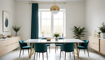 Photo interior modern design room 3d illustration