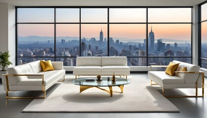 Photo interior modern design room 3d illustration