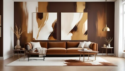 Photo interior modern design room 3d illustration