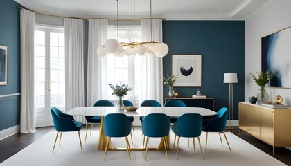 Photo interior modern design room 3d illustration