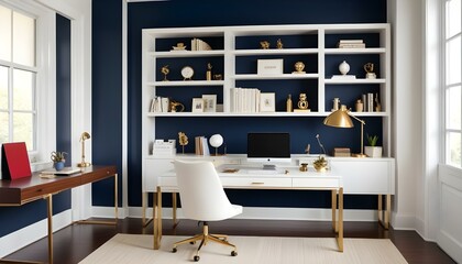 Photo interior modern design room 3d illustration