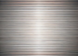 Obraz premium Stunning Metallic Gradient Texture Background Silver Horizontal Lines