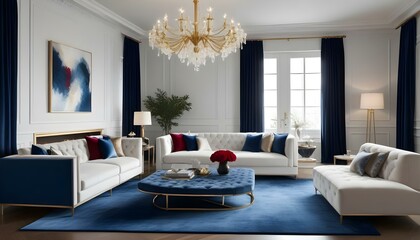 Photo interior modern design room 3d illustration