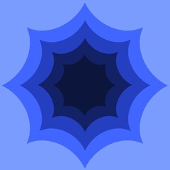 Abstract blue color background.