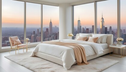 Photo interior modern design room 3d illustration
