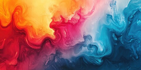 Colorful Background, AI generated illustration.