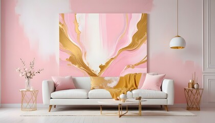 Photo interior modern design room 3d illustration