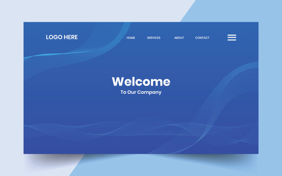 Modern technology abstract creative dynamin gradient wave line banner background for website landing page, hero banner design, webpage header	