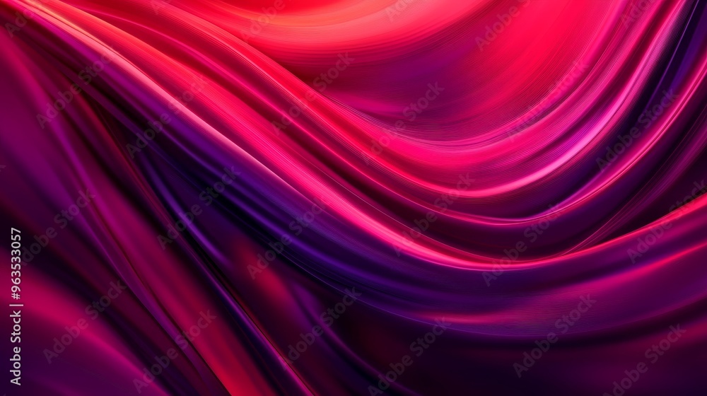 Poster this captivating image showcases a vibrant gradient background with a dynamic blend of purple and re