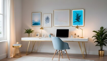 Photo interior modern design room 3d illustration