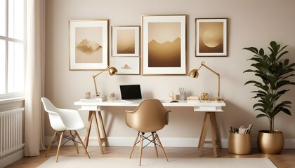 Photo interior modern design room 3d illustration