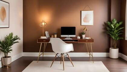 Photo interior modern design room 3d illustration