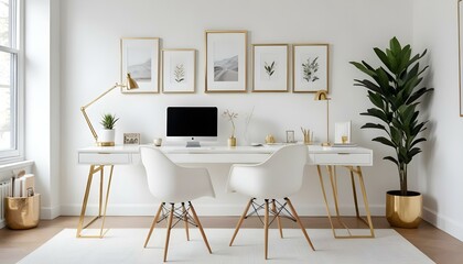Photo interior modern design room 3d illustration