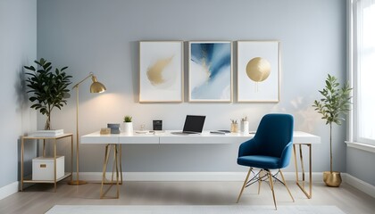 Photo interior modern design room 3d illustration