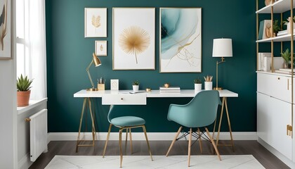 Photo interior modern design room 3d illustration