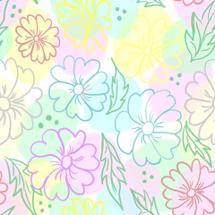 seamless floral pattern