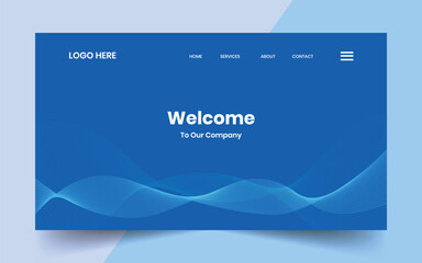 Modern technology abstract creative dynamin gradient wave line banner background for website landing page, hero banner design, webpage header	