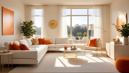 Photo interior modern design room 3d illustration