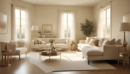 Photo interior modern design room 3d illustration