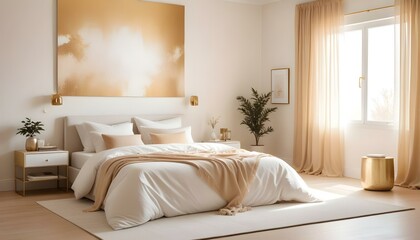 Photo interior modern design room 3d illustration