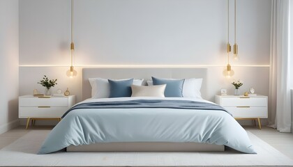Photo interior modern design room 3d illustration