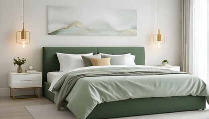 Photo interior modern design room 3d illustration