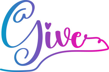 Give gradient text, gradient color text, Give vector 