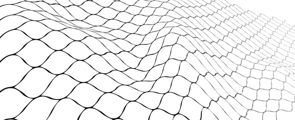 Mesh texture for fishing nets. Seamless pattern for sportswear or soccer goal, volleyball net, basketball hoop, hockey, athletics. Abstract net background for sports