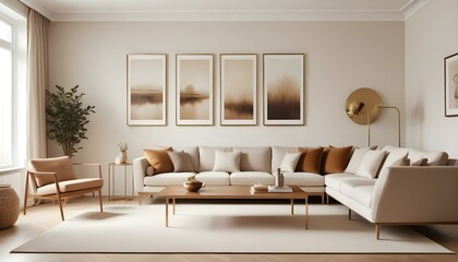 Photo interior modern design room 3d illustration