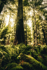 Redwood Trees. California. United States.