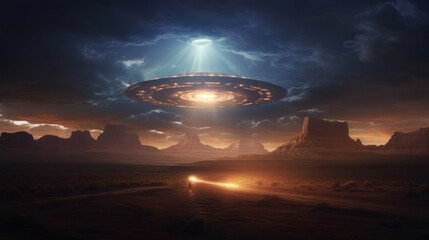 aliens sky with beautiful background desktop wallpaper.
