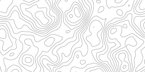 Topographic map and landscape terrain texture grid. Abstract white topography vector background
