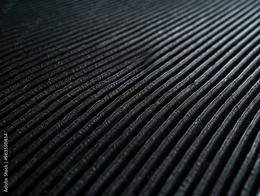 Aufkleber the image is a close up of a black surface with a lot of lines. the lines are very close together an