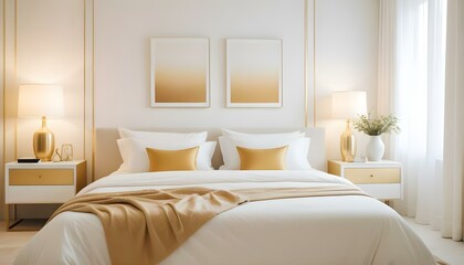 Photo interior modern design room 3d illustration