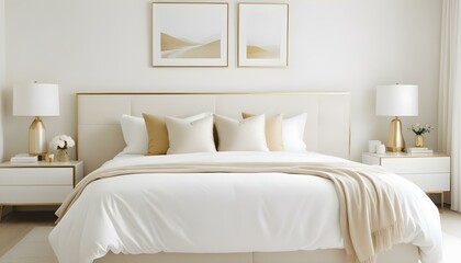 Photo interior modern design room 3d illustration
