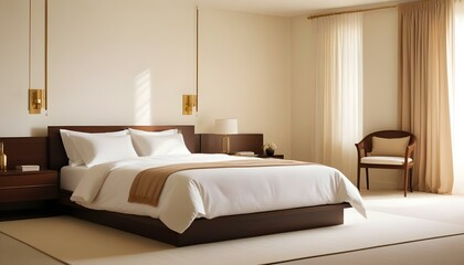 Photo interior modern design room 3d illustration