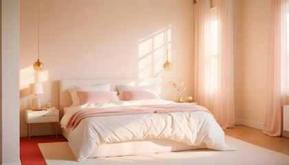 Photo interior modern design room 3d illustration