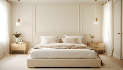 Photo interior modern design room 3d illustration